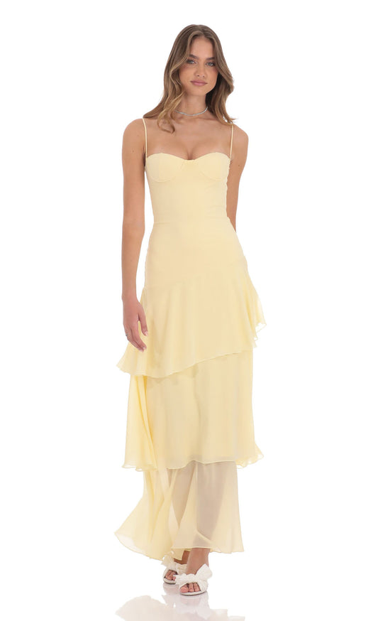 Ferina Ruffle Maxi Dress