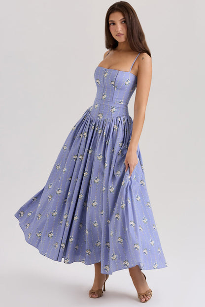 ‘Ciara’ Cotton Maxi Sundress