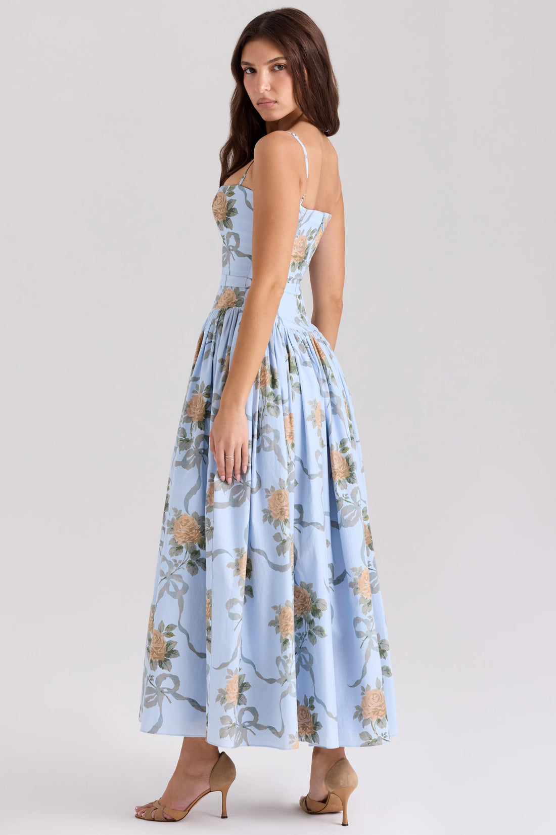 ‘Ciara’ Cotton Maxi Sundress