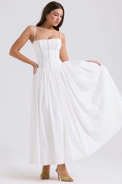 ‘Ciara’ Cotton Maxi Sundress