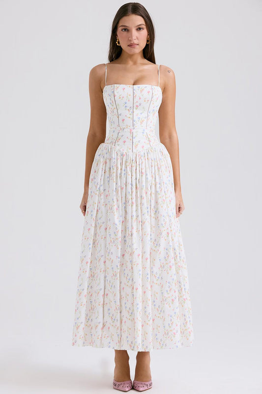 ‘Ciara’ Cotton Maxi Sundress