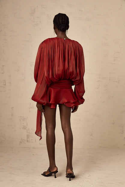 Vivienne Long Sleeve Mini Dress