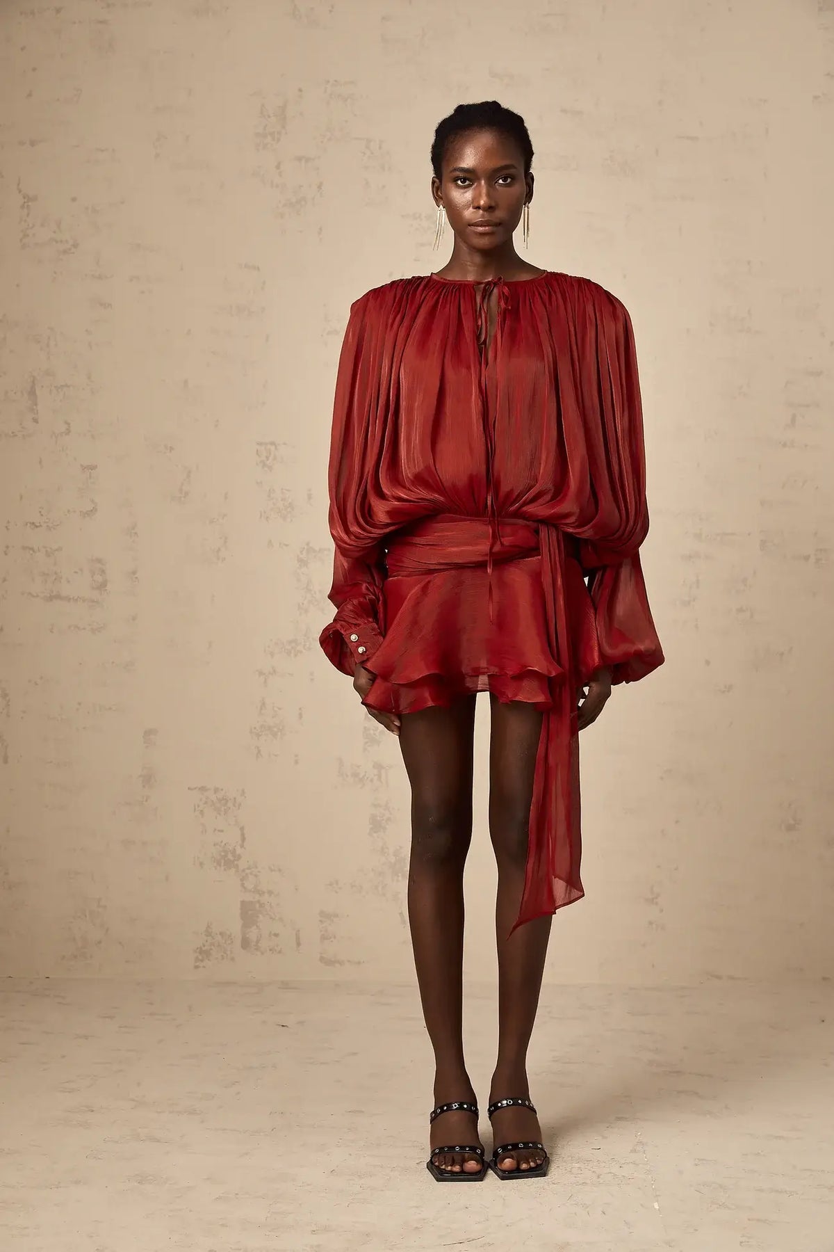 Vivienne Long Sleeve Mini Dress