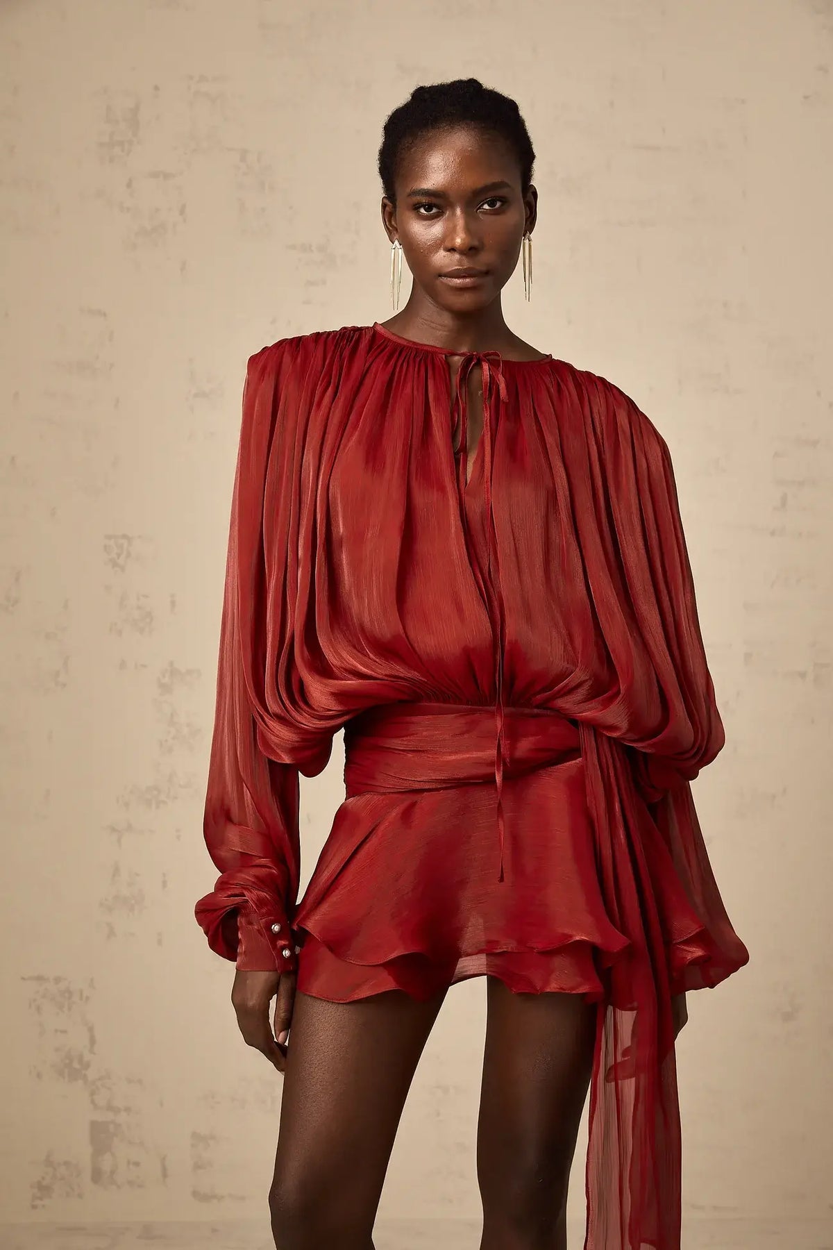 Vivienne Long Sleeve Mini Dress