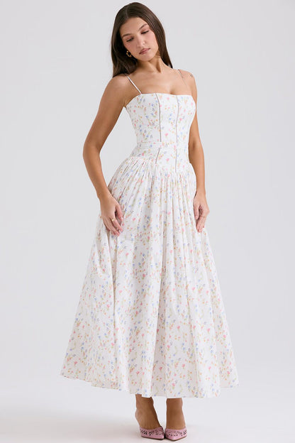 ‘Ciara’ Cotton Maxi Sundress