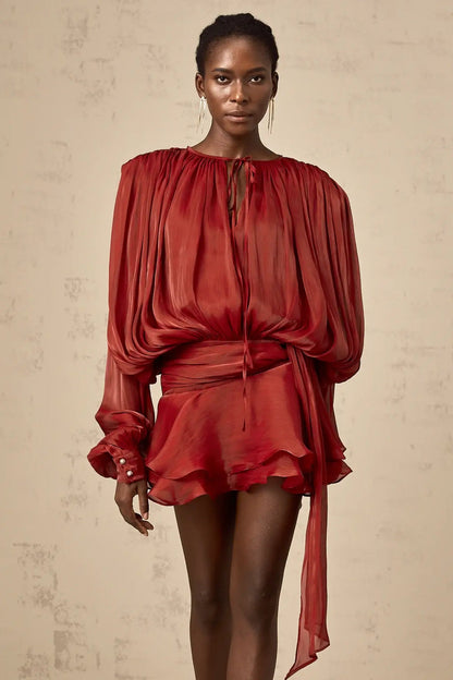 Vivienne Long Sleeve Mini Dress