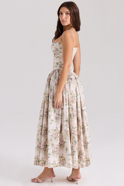 ‘Ciara’ Cotton Maxi Sundress