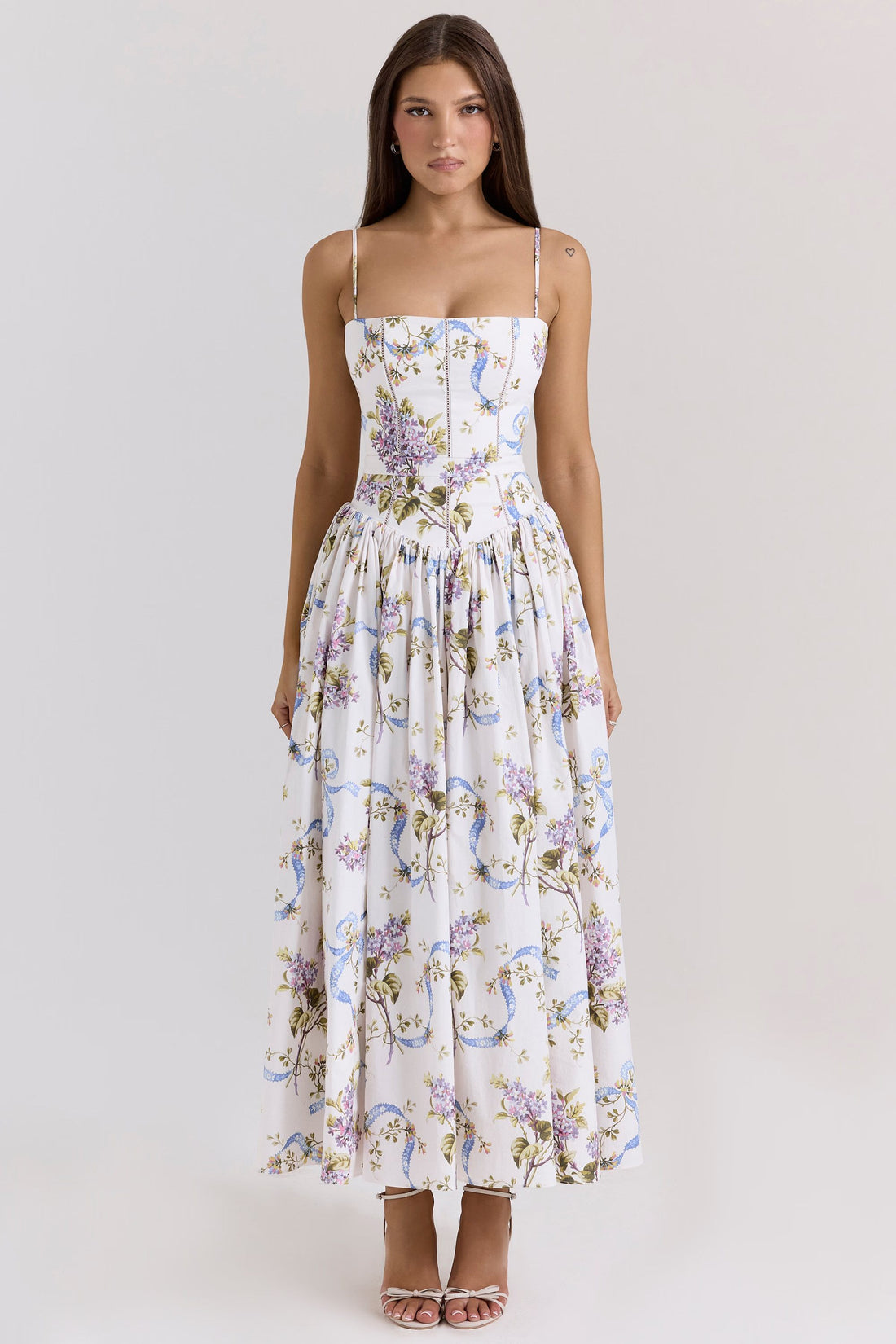‘Ciara’ Cotton Maxi Sundress