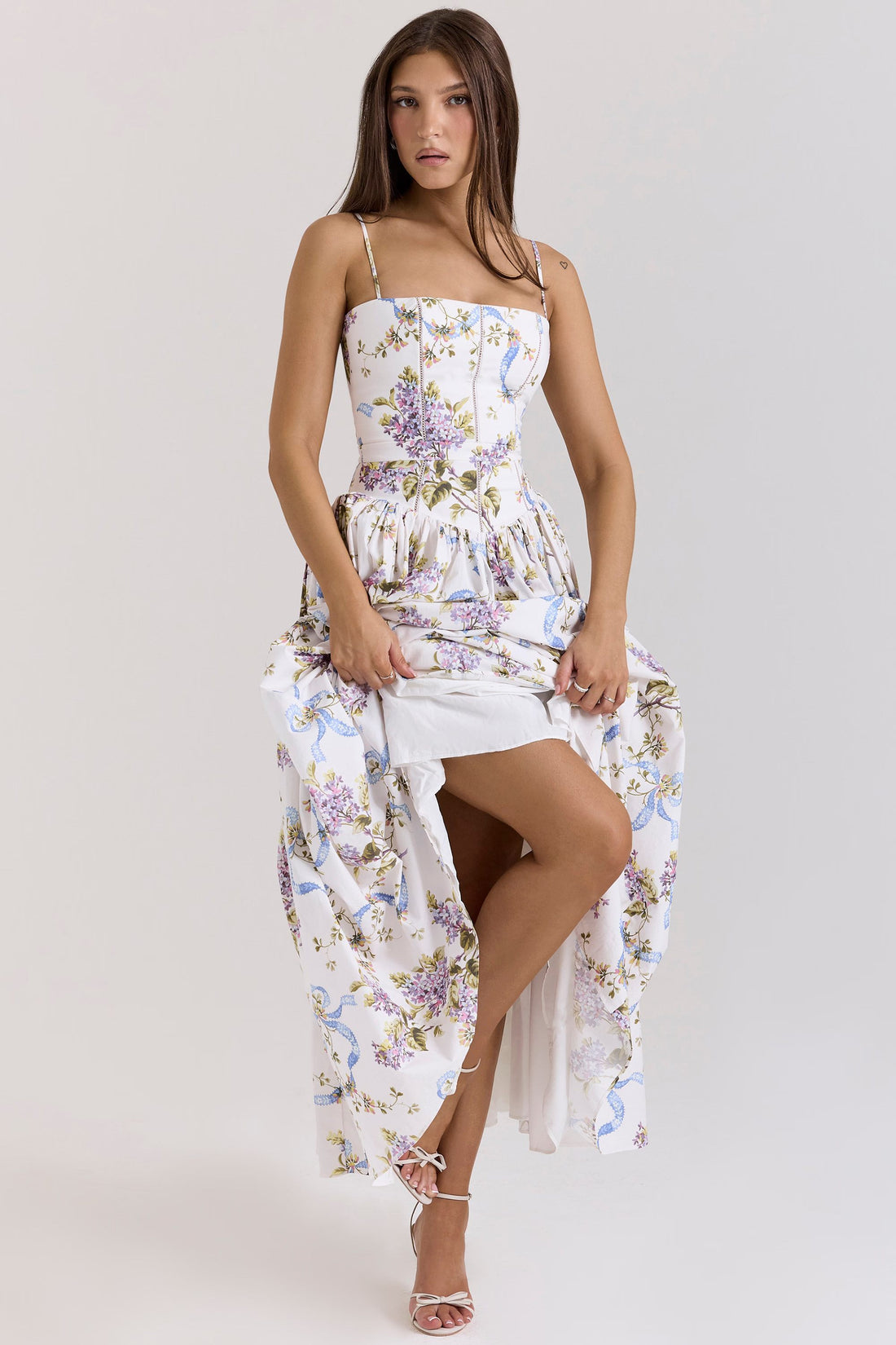 ‘Ciara’ Cotton Maxi Sundress