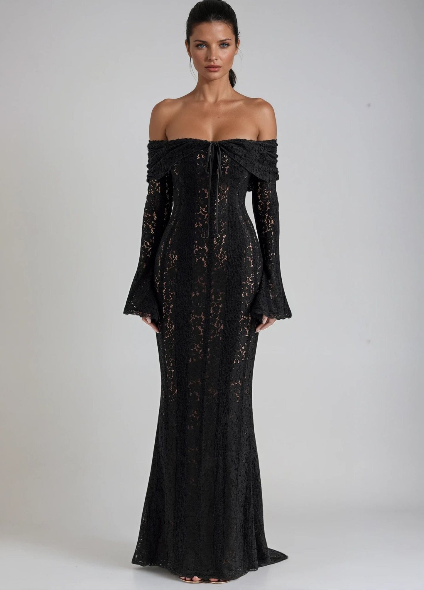 Claire Lace Maxi Dress