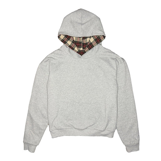 Simple Plaid Hoodie